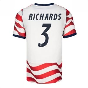 USA hjemmedrakt VM 2026 herre Chris Richards #3 kortermet fotballdrakt