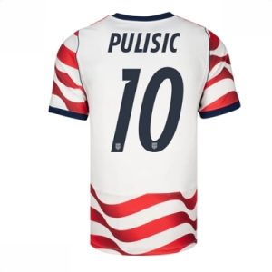 USA hjemmedrakt VM 2026 herre Christian Pulisic #10 kortermet fotballdrakt