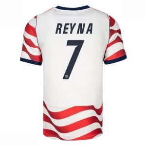 USA hjemmedrakt VM 2026 herre Giovanni Reyna #7 kortermet fotballdrakt