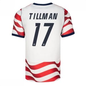 USA hjemmedrakt VM 2026 herre Malik Tillman #17 kortermet fotballdrakt