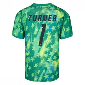 USA VM 2026 keeper hjemmedrakt herre Matt Turner #1 kortermet fotballdrakt