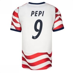 USA hjemmedrakt VM 2026 herre Ricardo Pepi #9 kortermet fotballdrakt