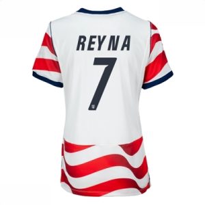 USA Hjemmedrakt VM 2026 Dame Giovanni Reyna #7 Kortermet