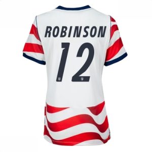 USA Hjemmedrakt VM 2026 Dame Miles Robinson #12 Kortermet