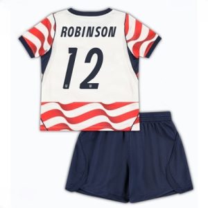 USA VM 2026 Hjemmedraktsett Barn Miles Robinson #12 Kortermet Fotballdrakt