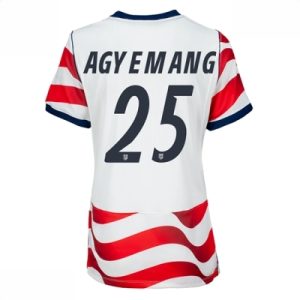 USA Hjemmedrakt VM 2026 Dame Patrick Agyemang #25 Kortermet
