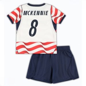 USA VM 2026 Hjemmedraktsett Barn Weston McKennie #8 Kortermet Fotballdrakt