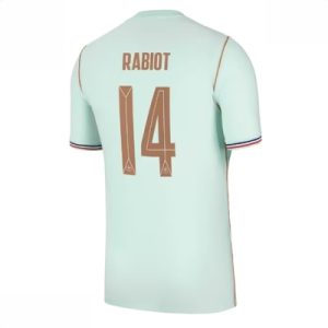 Frankrike bortedrakt VM 2026 herre Adrien Rabiot #14 kortermet fotballdrakt