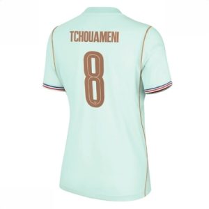 Frankrike Bortedrakt VM 2026 Dame Aurelien Tchouameni #8 Kortermet Fotballdrakt