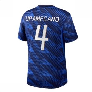 Frankrike hjemmedrakt VM 2026 herre Dayot Upamecano #4 kortermet fotballdrakt