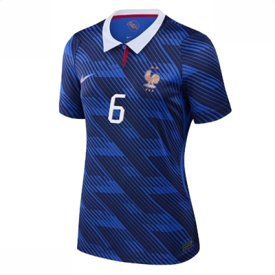 Frankrike Hjemmedrakt VM 2026 Dame Eduardo Camavinga #6 Kortermet Fotballdrakt - Bilde 2