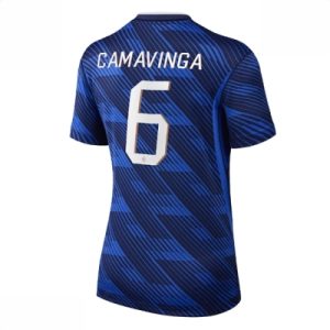 Frankrike Hjemmedrakt VM 2026 Dame Eduardo Camavinga #6 Kortermet Fotballdrakt