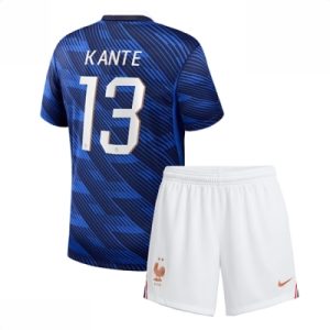 Frankrike VM 2026 Hjemmedraktsett Barn Kante #13 Kortermet Fotballdrakt
