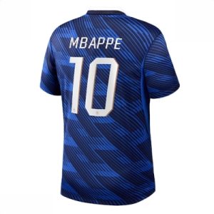 Frankrike hjemmedrakt VM 2026 herre Kylian Mbappe #10 kortermet fotballdrakt