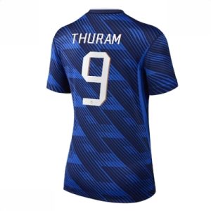 Frankrike Hjemmedrakt VM 2026 Dame Marcus Thuram #9 Kortermet Fotballdrakt