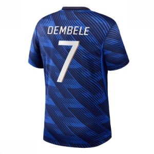 Frankrike hjemmedrakt VM 2026 herre Ousmane Dembele #7 kortermet fotballdrakt