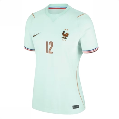 Frankrike Bortedrakt VM 2026 Dame Randal Kolo Muani #12 Kortermet Fotballdrakt - Bilde 2