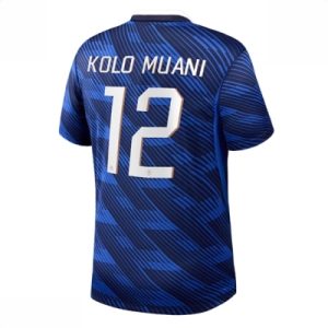 Frankrike hjemmedrakt VM 2026 herre Randal Kolo Muani #12 kortermet fotballdrakt