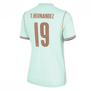 Frankrike Bortedrakt VM 2026 Dame Theo Hernandez #19 Kortermet Fotballdrakt