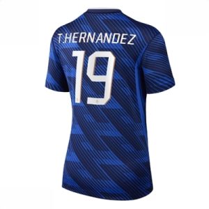 Frankrike Hjemmedrakt VM 2026 Dame Theo Hernandez #19 Kortermet Fotballdrakt