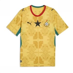 Ghana bortedrakt VM 2026 herre kortermet fotballdrakt