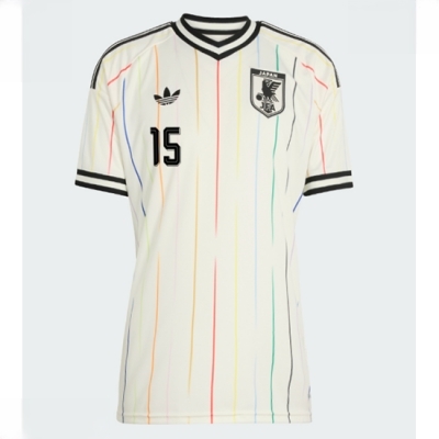 Japan Bortedrakt VM 2026 Dame Daichi Kamada #15 Kortermet Fotballdrakt - Bilde 2