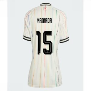 Japan Bortedrakt VM 2026 Dame Daichi Kamada #15 Kortermet Fotballdrakt