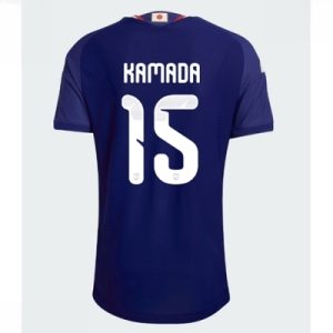 Japan hjemmedrakt VM 2026 herre Daichi Kamada #15 kortermet fotballdrakt