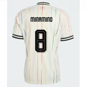 Japan bortedrakt VM 2026 herre Takumi Minamino #8 kortermet fotballdrakt