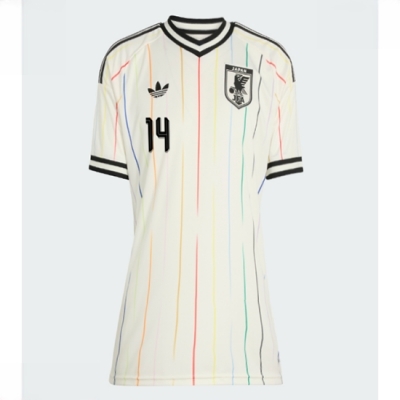 Japan Bortedrakt VM 2026 Dame Junya Ito #14 Kortermet Fotballdrakt - Bilde 2