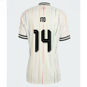 Japan Bortedrakt VM 2026 Dame Junya Ito #14 Kortermet Fotballdrakt