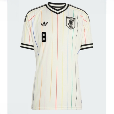 Japan Bortedrakt VM 2026 Dame Takumi Minamino #8 Kortermet Fotballdrakt - Bilde 2