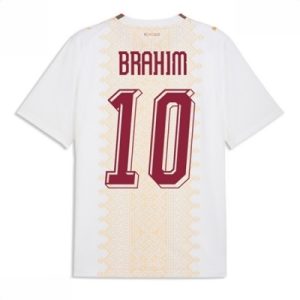 Marokko bortedrakt VM 2026 herre Brahim Diaz #10 kortermet fotballdrakt