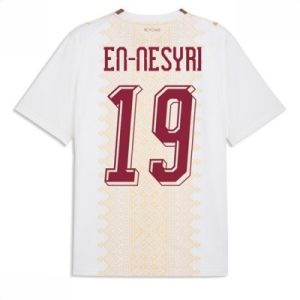Marokko bortedrakt VM 2026 herre Youssef En-Nesyri #19 kortermet fotballdrakt