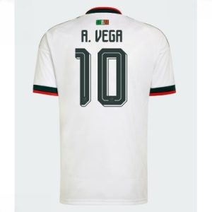 Mexico bortedrakt VM 2026 herre Alexis Vega #10 kortermet fotballdrakt