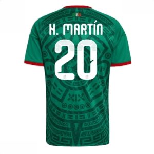 Mexico hjemmedrakt VM 2026 herre Henry Martin #20 kortermet fotballdrakt