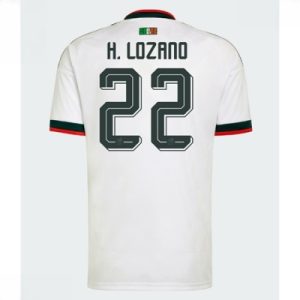 Mexico bortedrakt VM 2026 herre Hirving Lozano #22 kortermet fotballdrakt