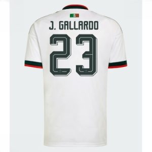 Mexico bortedrakt VM 2026 herre Jesus Gallardo #23 kortermet fotballdrakt