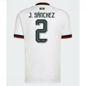 Mexico bortedrakt VM 2026 herre Jorge Sanchez #2 kortermet fotballdrakt