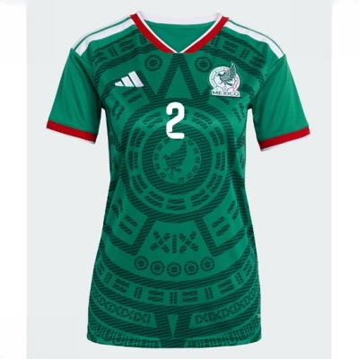 Mexico Hjemmedrakt VM 2026 Dame Jorge Sanchez #2 Kortermet Fotballdrakt - Bilde 2