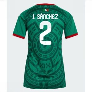 Mexico Hjemmedrakt VM 2026 Dame Jorge Sanchez #2 Kortermet Fotballdrakt