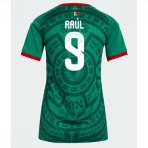 Mexico Hjemmedrakt VM 2026 Dame Raul Jimenez #9 Kortermet Fotballdrakt