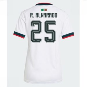 Mexico Bortedrakt VM 2026 Dame Roberto Alvarado #25 Kortermet Fotballdrakt