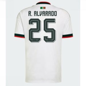Mexico bortedrakt VM 2026 herre Roberto Alvarado #25 kortermet fotballdrakt