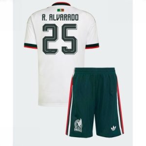 Mexico VM 2026 Bortedraktsett Barn Roberto Alvarado #25 Kortermet Fotballdrakt