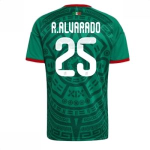 Mexico hjemmedrakt VM 2026 herre Roberto Alvarado #25 kortermet fotballdrakt