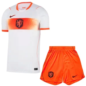 Nederland VM 2026 Bortedraktsett Barn Kortermet Fotballdrakt