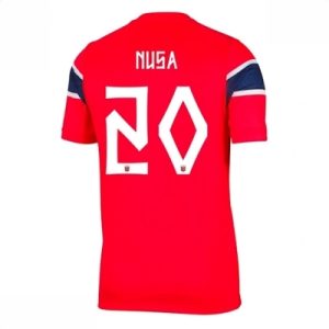 Norge hjemmedrakt VM 2026 herre Antonio Nusa #20 kortermet fotballdrakt