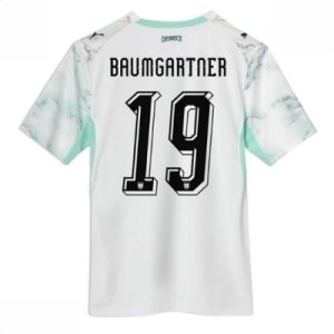 Østerrike bortedrakt VM 2026 herre Christoph Baumgartner #19 kortermet fotballdrakt