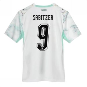 Østerrike bortedrakt VM 2026 herre Marcel Sabitzer #9 kortermet fotballdrakt